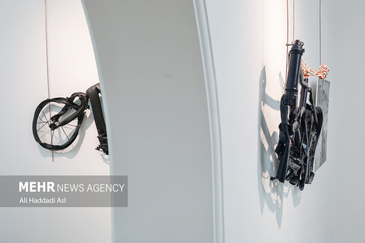 افتتاح نمایشگاه دوچرخه و کودکان غزه