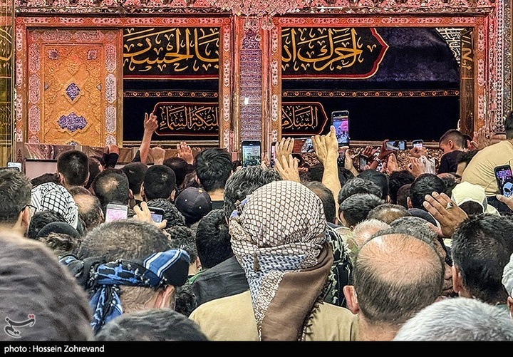 حال وهوای حرم مطهر حضرت علی علیه السلام در آستانه اربعین حسینی