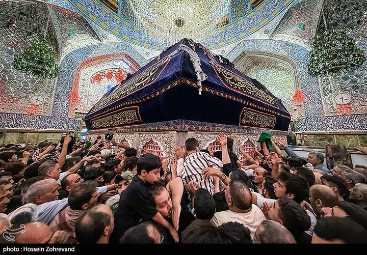 حال وهوای حرم مطهر حضرت علی علیه السلام در آستانه اربعین حسینی