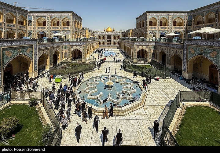 حال وهوای حرم مطهر حضرت علی علیه السلام در آستانه اربعین حسینی