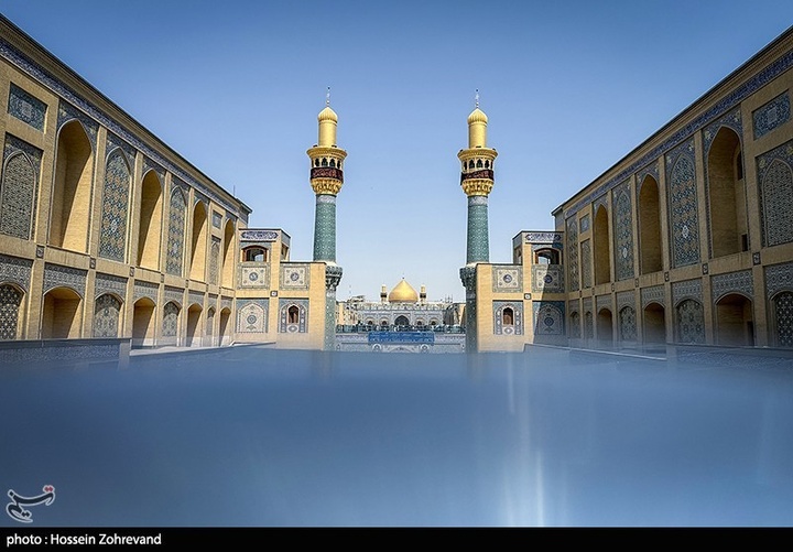 حال وهوای حرم مطهر حضرت علی علیه السلام در آستانه اربعین حسینی