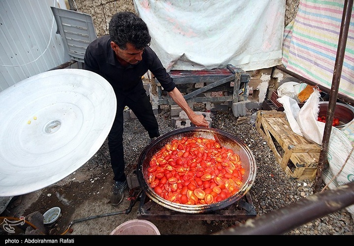 موکبهای پذیرایی از زوار اربعین حسینی در همدان