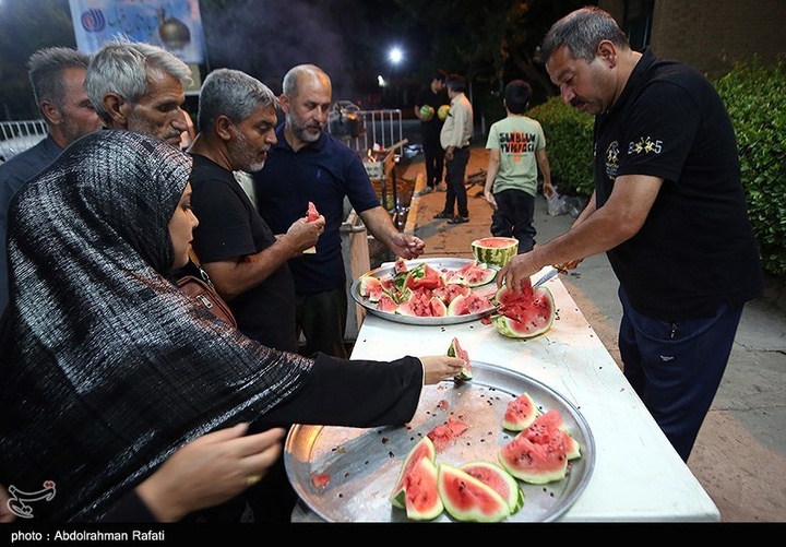 موکبهای پذیرایی از زوار اربعین حسینی در همدان