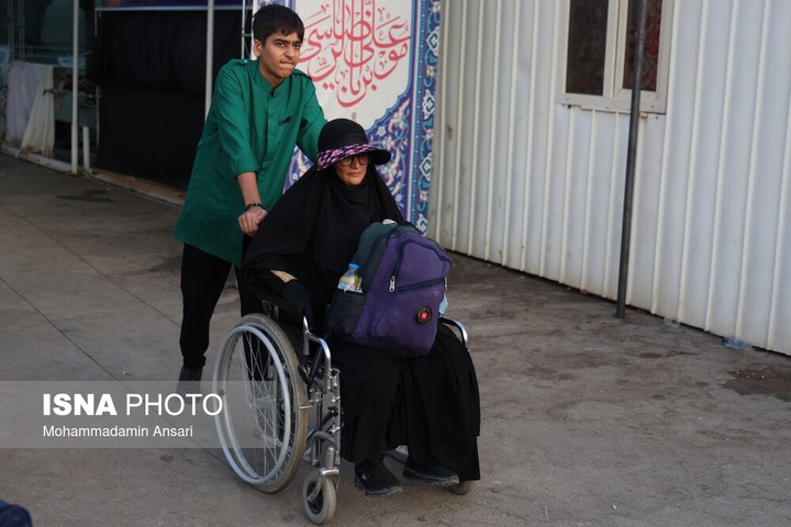 تردد زائران اربعین حسینی از مرز شلمچه