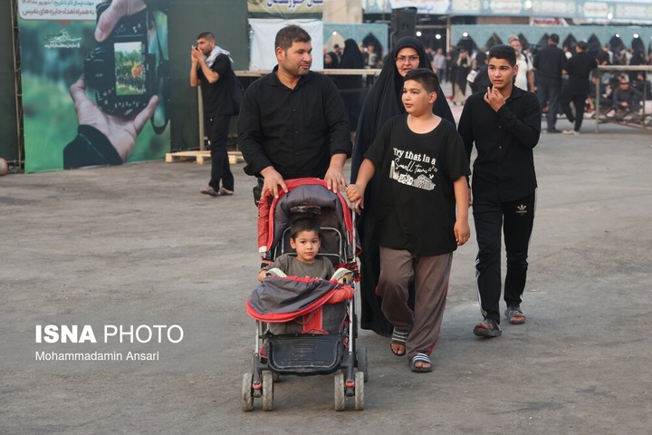 تردد زائران اربعین حسینی از مرز شلمچه