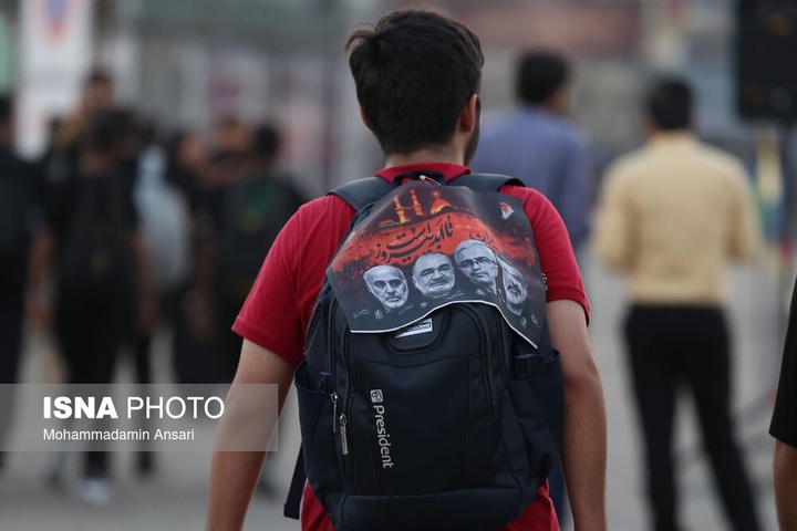 تردد زائران اربعین حسینی از مرز شلمچه