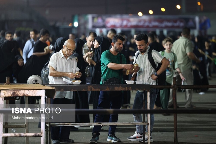 تردد زائران اربعین حسینی از مرز شلمچه