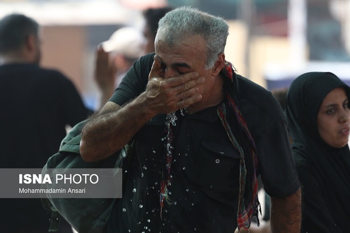 تردد زائران اربعین حسینی از مرز شلمچه