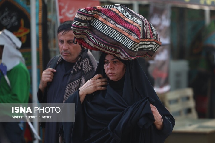 تردد زائران اربعین حسینی از مرز شلمچه