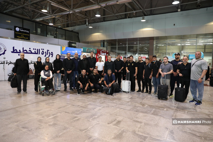 حضور ورزشکاران و قهرمانان ملی در پیاده روی اربعین حسینی