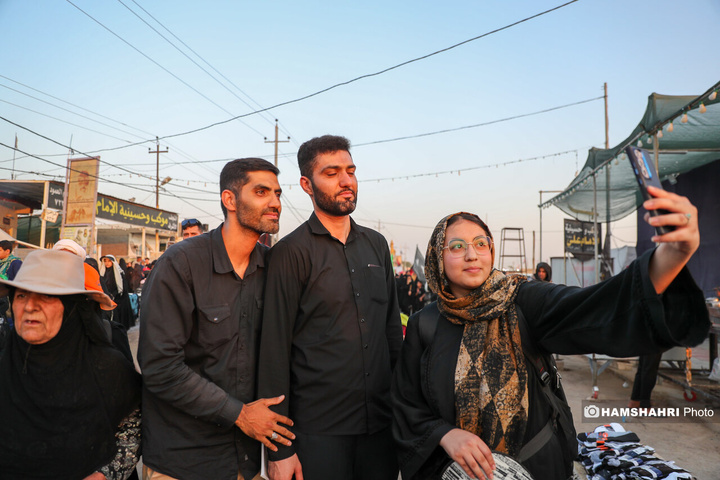 حضور ورزشکاران و قهرمانان ملی در پیاده روی اربعین حسینی