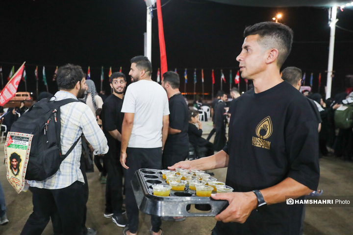 حضور ورزشکاران و قهرمانان ملی در پیاده روی اربعین حسینی