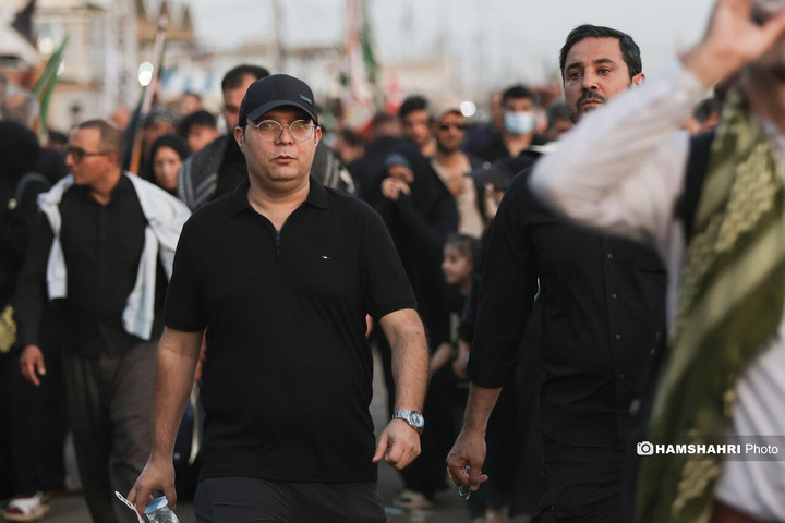 حضور ورزشکاران و قهرمانان ملی در پیاده روی اربعین حسینی