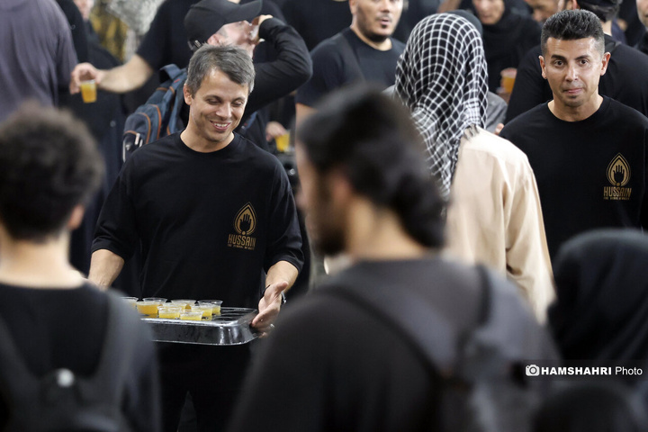 حضور ورزشکاران و قهرمانان ملی در پیاده روی اربعین حسینی