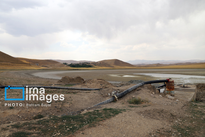 «دریاچه پری» در آستانه خشکی کامل