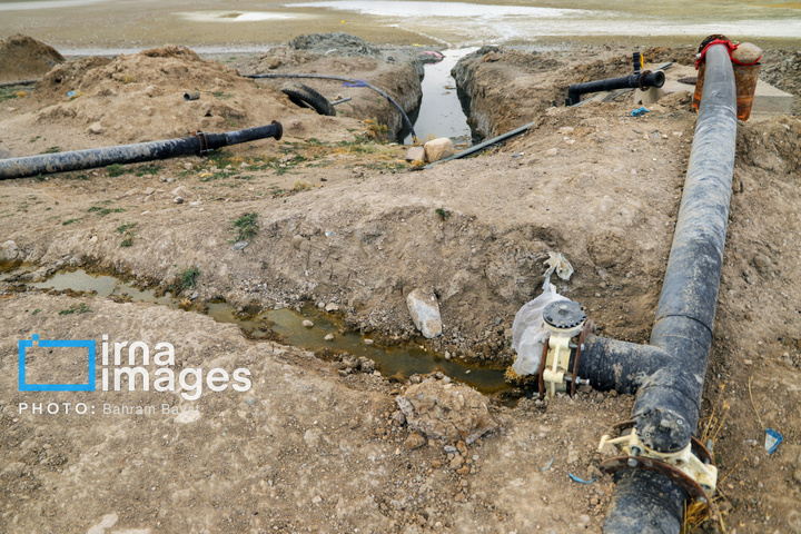 «دریاچه پری» در آستانه خشکی کامل