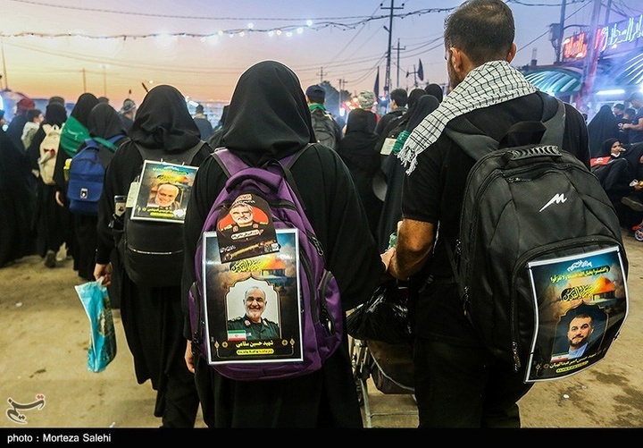 پیاده روی شبانه در مسیر نجف به کربلا