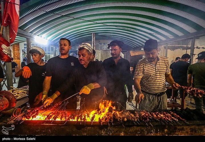 پیاده روی شبانه در مسیر نجف به کربلا