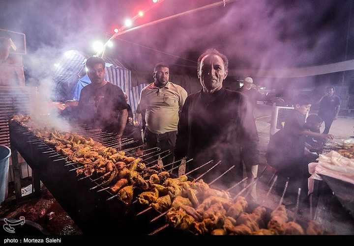 پیاده روی شبانه در مسیر نجف به کربلا