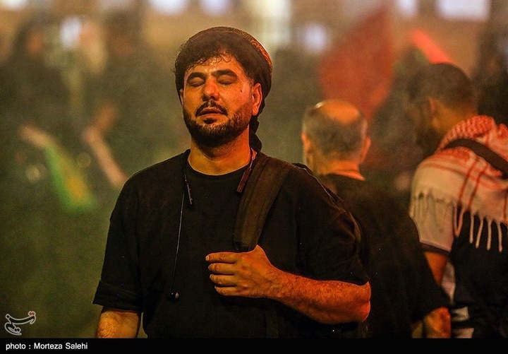 پیاده روی شبانه در مسیر نجف به کربلا