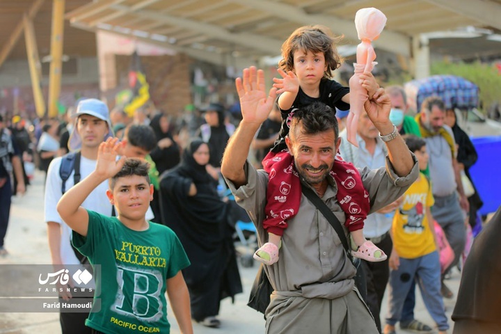 بازگشت زائران اربعین از مرز شلمچه