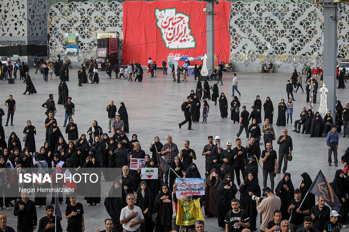 مراسم آیینی جاماندگان اربعین حسینی - تهران