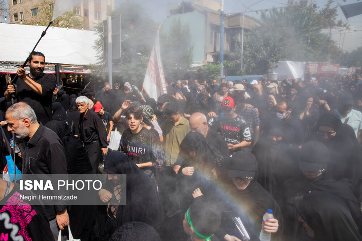 مراسم آیینی جاماندگان اربعین حسینی - تهران