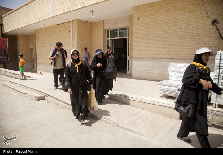 بازگشت زائران اربعین حسینی از مرز خسروی