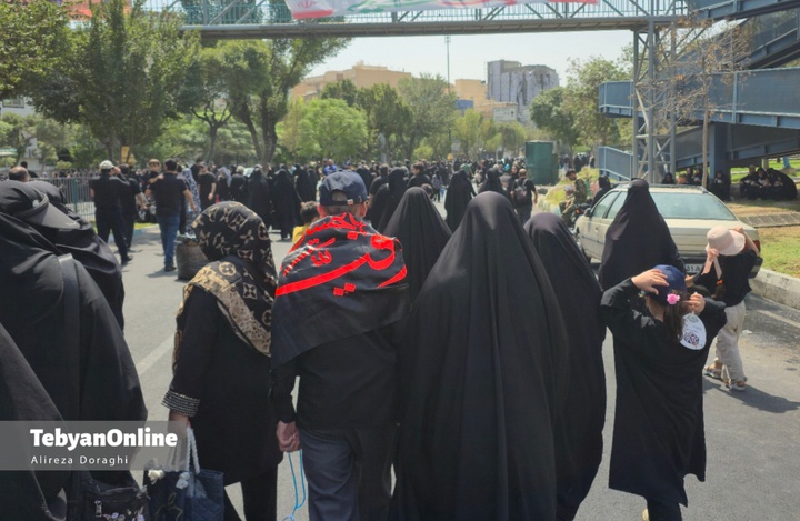 پیاده‌روی جامانده‌های تهرانی به سمت حرم حضرت عبدالعظیم علیه‌السلام