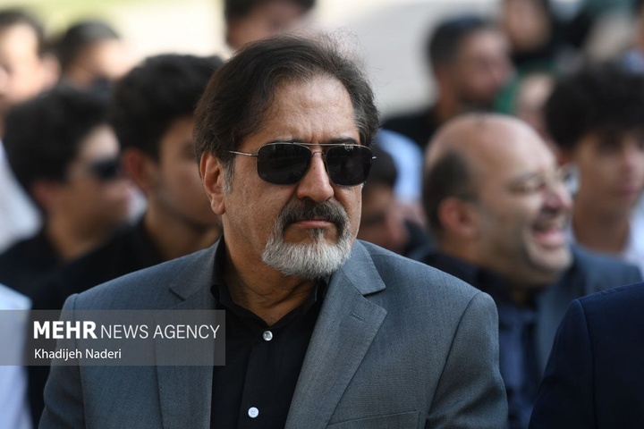 مراسم تشییع پیکر استاد «محمود فرشچیان» در اصفهان