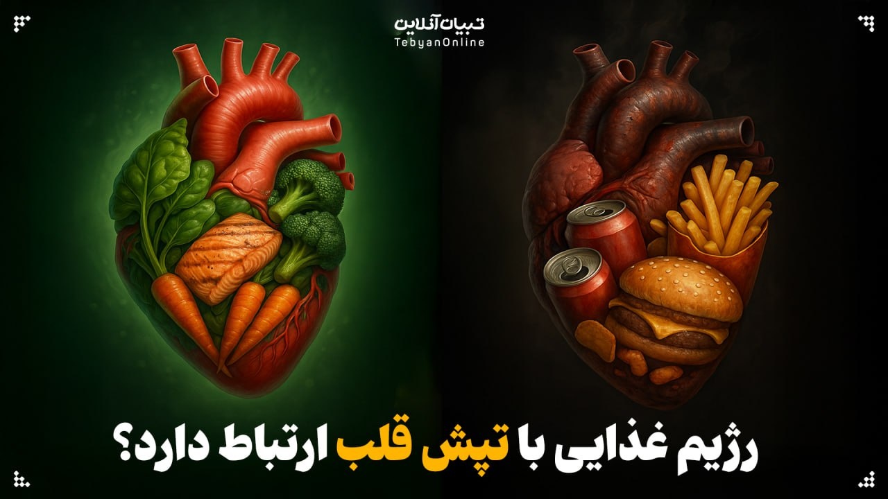 رابطه رژیم غذایی با تپش قلب