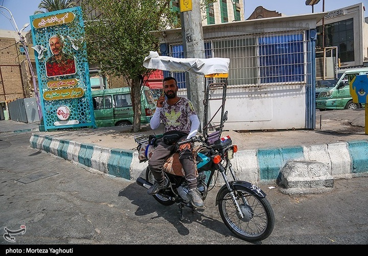 گرمای هوای اهواز