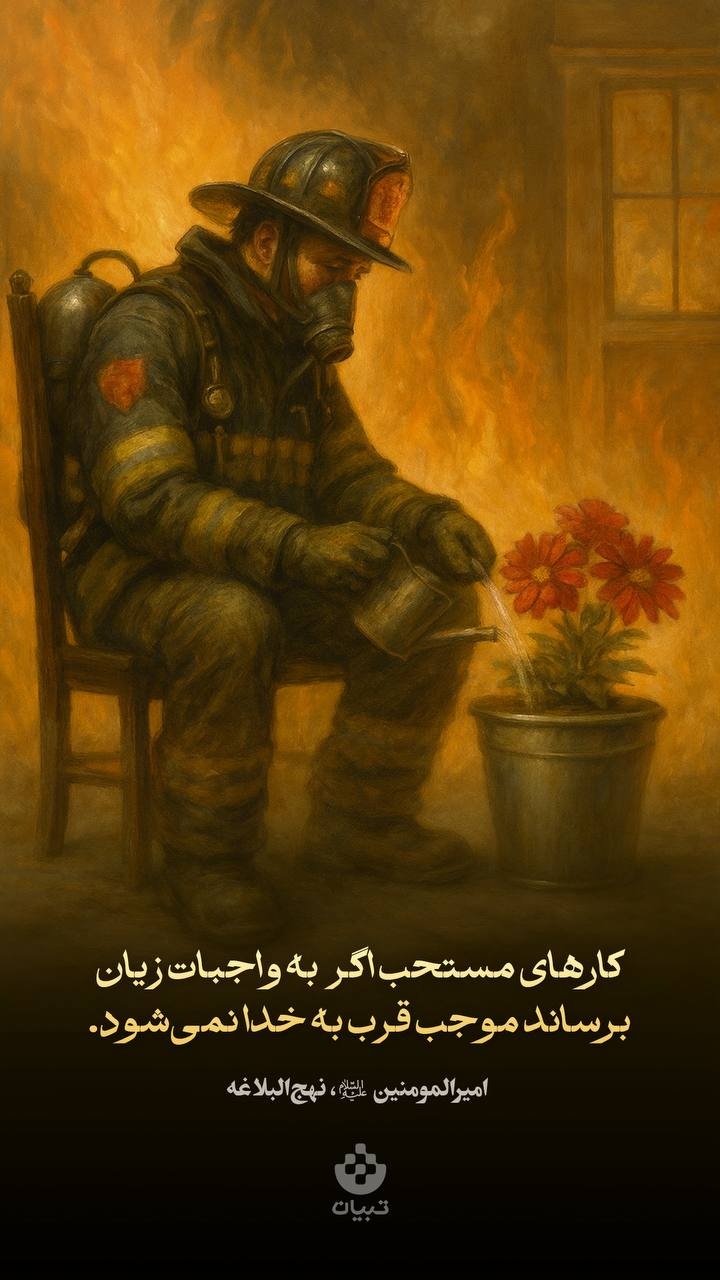 کارهای مستحب اگر به واجبات زیان برساند موجب قرب به خدا نمی‌شود