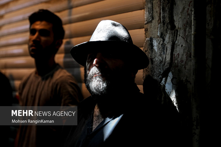 عزاداری روز بیست و هشتم ماه صفر در بازار تهران