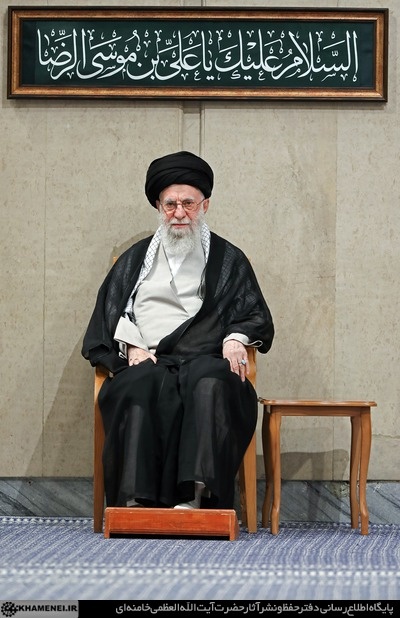 حضور و سخنرانی در مراسم عزاداری شهادت امام رضا علیه‌السلام