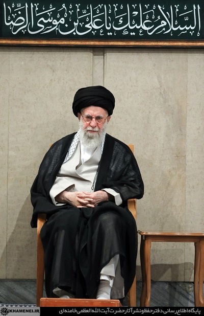 حضور و سخنرانی در مراسم عزاداری شهادت امام رضا علیه‌السلام