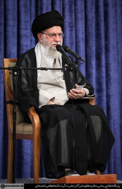 حضور و سخنرانی در مراسم عزاداری شهادت امام رضا علیه‌السلام