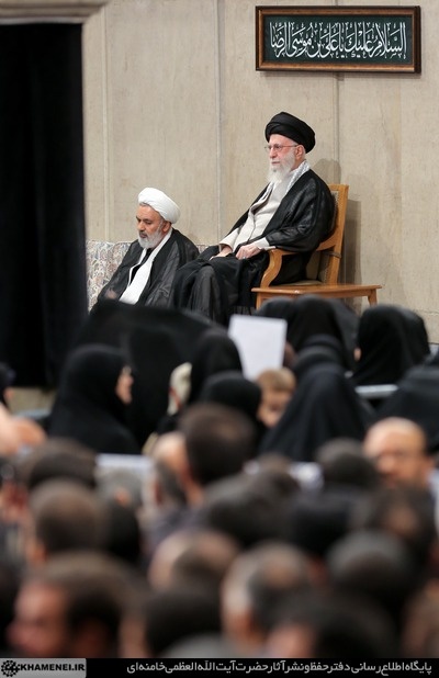 حضور و سخنرانی در مراسم عزاداری شهادت امام رضا علیه‌السلام