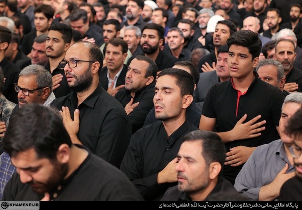 حضور و سخنرانی در مراسم عزاداری شهادت امام رضا علیه‌السلام