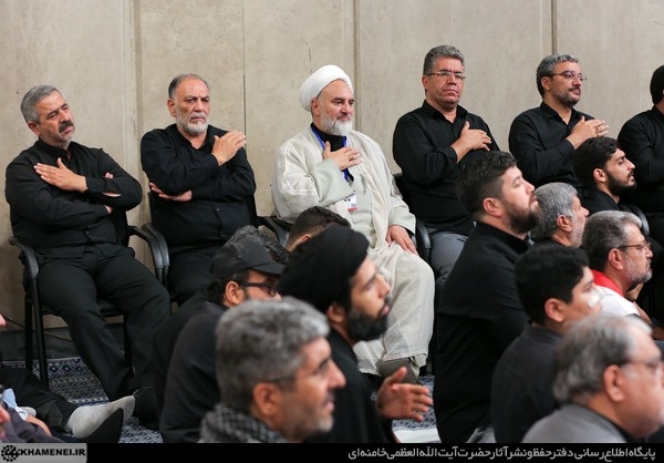 حضور و سخنرانی در مراسم عزاداری شهادت امام رضا علیه‌السلام