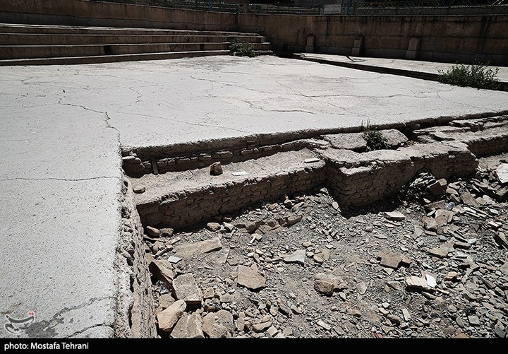 خشک شدن چشمه علی شهر ری