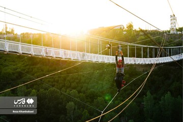 پل معلق مشگین‌شهرِ اردبیل