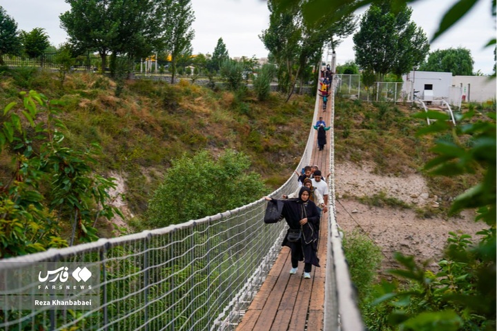 پل معلق مشگین‌شهرِ اردبیل