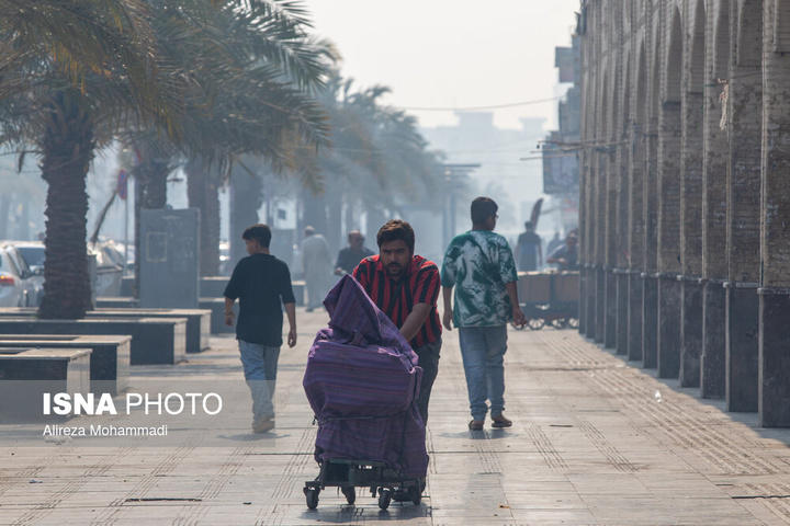 اهواز در محاصره دود هور