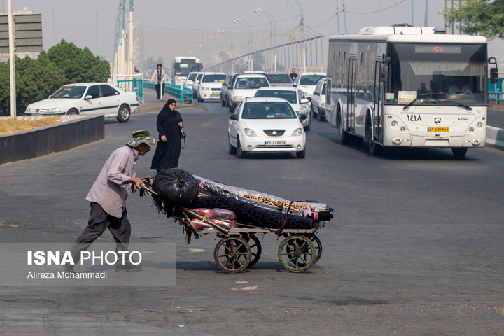 اهواز در محاصره دود هور