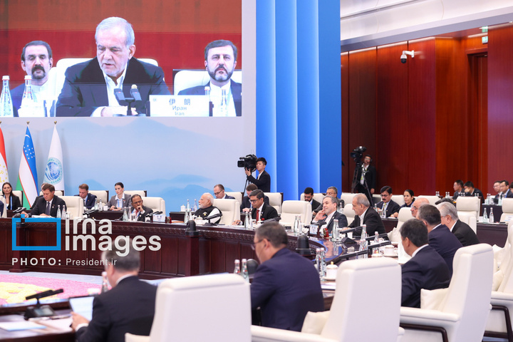 نشست سران سازمان همکاری شانگهای