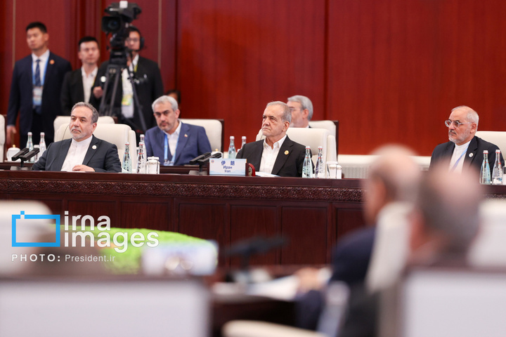 نشست سران سازمان همکاری شانگهای