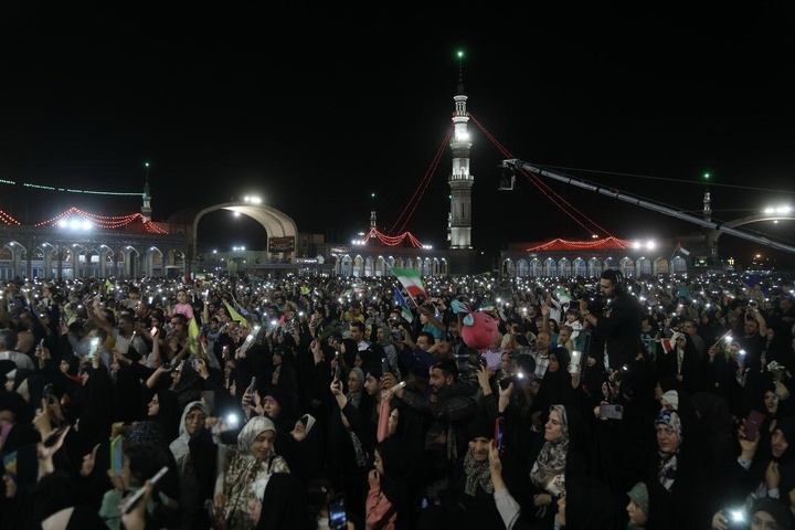 جشن ولایت امام زمان عجل الله فرجه الشریف در جمکران