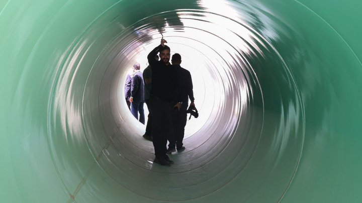 عملیات انتقال آب سد طالقان به تهران