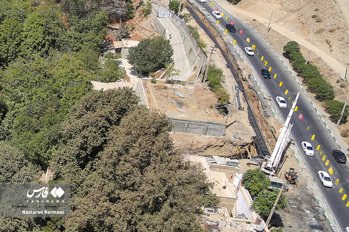 عملیات انتقال آب سد طالقان به تهران